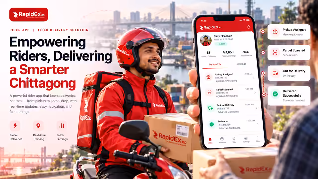 Courier Parcel Delivery System for Booking, Tracking & Collection — Mobile delivery analytics