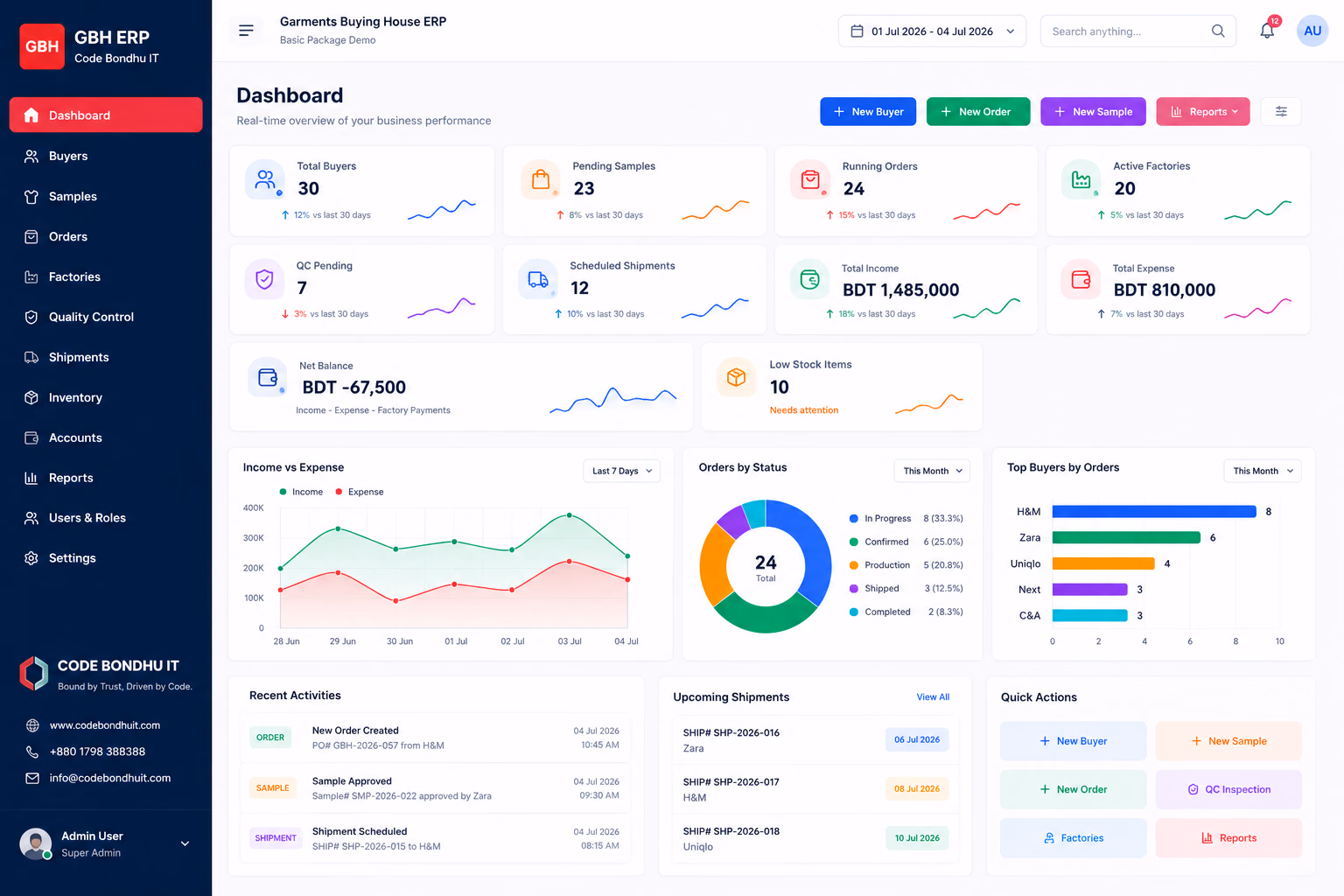 Real Estate Agent CRM for Lead, Follow-up & Property Booking project screenshot 2 — Code Bondhu IT case study